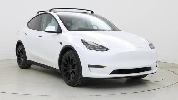 TESLA MODEL Y 2020 5YJYGDEE2LF039219 image